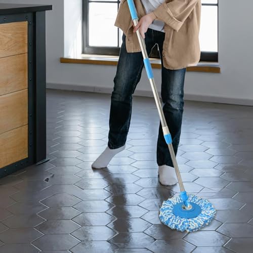 Spin Mop Replacement Handle 360 Degree Spin Mop Pole Handle Replacement - Image 7
