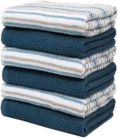 Bumble Kitchen Towels 6 Pack 100% Cotton 16"x26" - Image 4