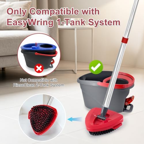 Scrub Brush Replacement Head and Mop Base - Image 3