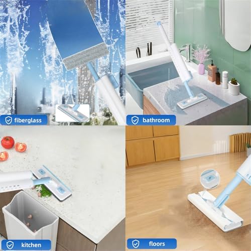 Self-Squeezing Mini mop Hand-Free Small Sponge Cleaning mop Suitable - Image 4