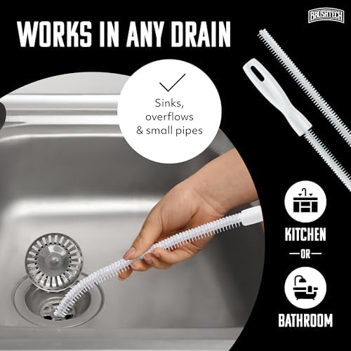 Brushtech Sink Drain & Overflow Multi-Purpose Cleaning Brush - Image 6