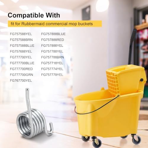 Commercial Mop Bucket Wringer Spring Replacement: Wringer Spring Compatible - Image 5