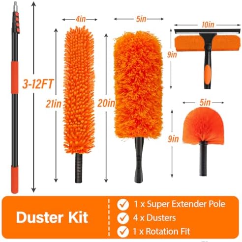 18FT High Reach Duster Cleaning Kit - Image 3