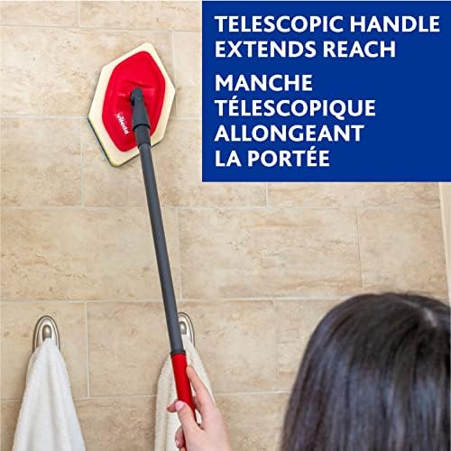 Vileda Bath Magic Bathroom and Tub Mop | Multisurface Cleaning Mop | Safe to - Image 5