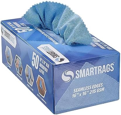 Arkwright Smart Rags Microfiber Cleaning Cloths, Lint Free 215 GSM Reusable by Arkwright