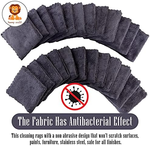 Sunny zzzZZ 24 Pack Kitchen Dishcloths - Image 3