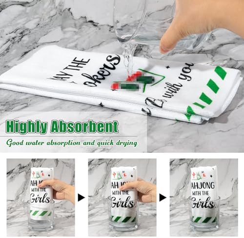 R HORSE Mahjong Kitchen Dish Towel - Image 5