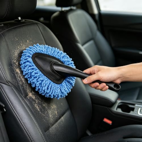 Car Dash Duster Brush, Dashboard Dusting Tool - Image 6