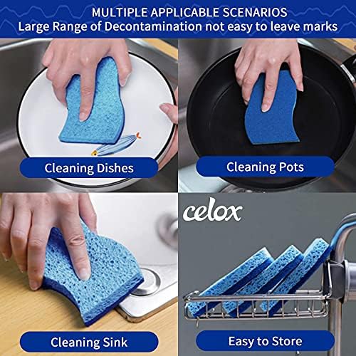 CELOX 12-Pack Dual-Sided Dish Sponges Kitchen - Image 5