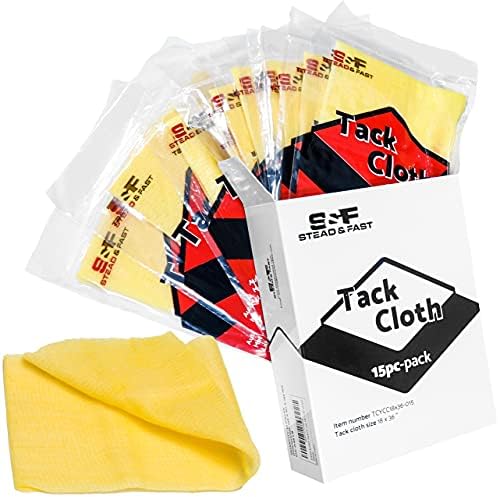 S&F STEAD & FAST Tack Cloths, 15 Pack, by SFSTEADFAST