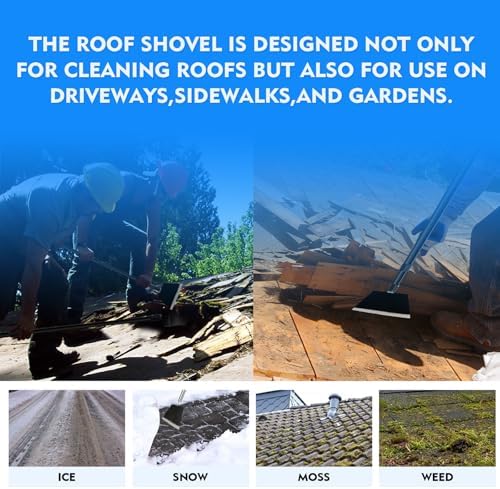 Floor Scraper, Garden Shovel, Paint Carpet Wallpaper Remove Tool - Image 4