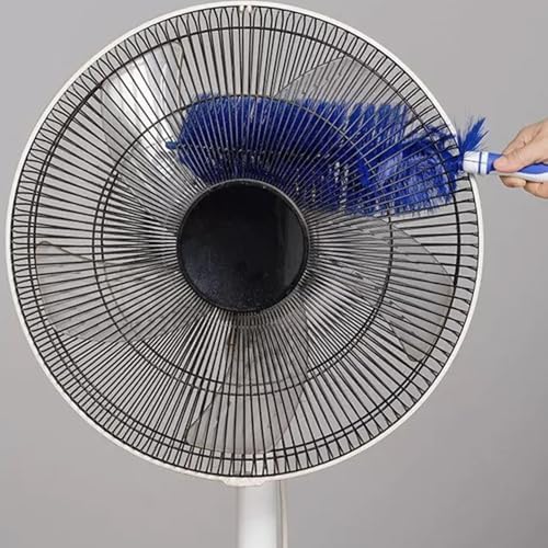 Fan Duster, Fan Cleaner Bendable & Flexible Dust Brush, 19.3x3.2 Microfiber - Image 4