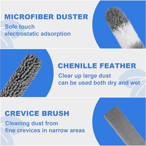 Dusters for Cleaning, Gap Duster and Chenille Duste - Image 5