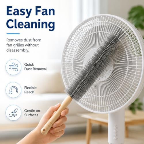 Tower Fan Cleaner, Bendable Microfiber Duster - Image 2