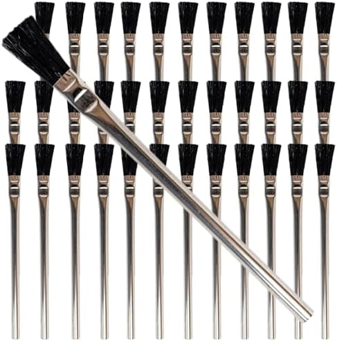 Pro Grade Acid Brushes, 3/8 Inch Flux Brush by ProGradeSupplies