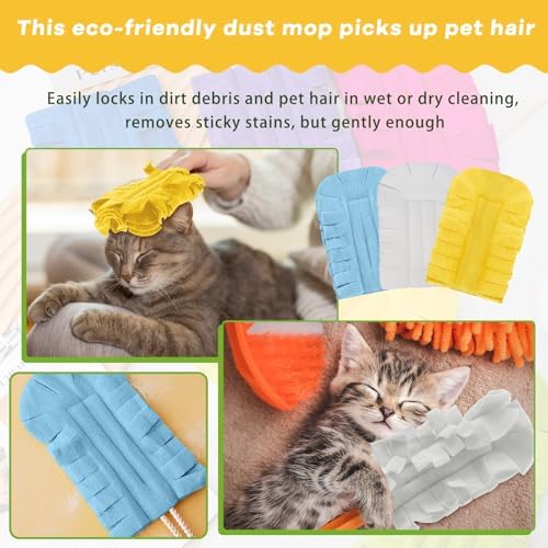12 Pcs Reusable Duster Refills Washable Pads - Image 4