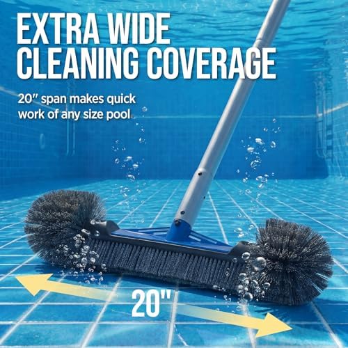 Best Choice Products 20" Pool Brush - Image 5