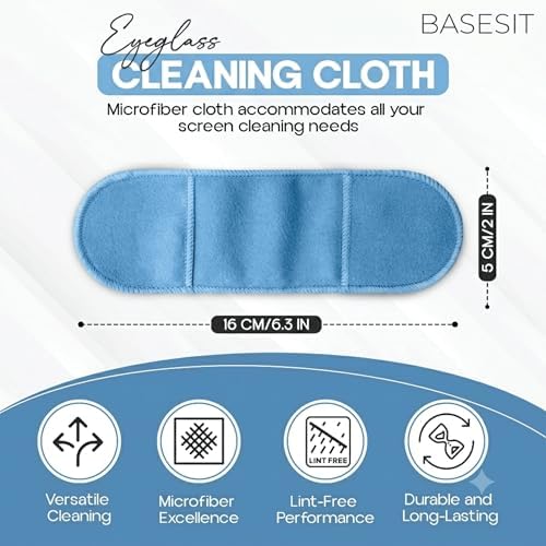 Finger Grip Eyeglass Cleaner – Premium Microfiber Glasses Cleaning Cloth - Image 2
