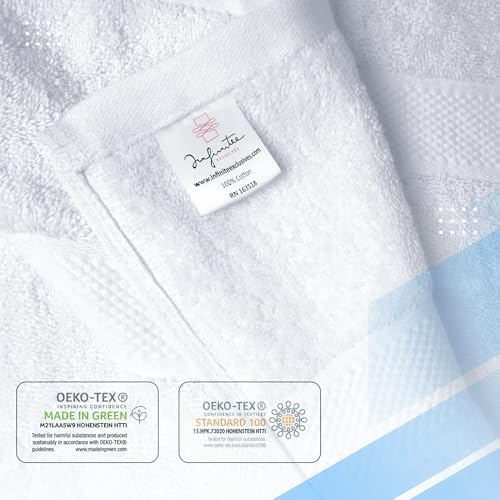 Infinitee Xclusives 100% Ring-Spun Cotton Bath Towels - Image 5