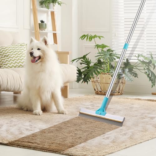 ondware 2-in-1 Carpet Rake for Pet Hair by ondware