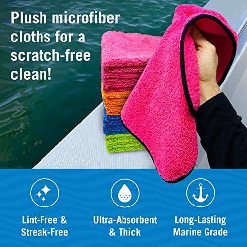 12 Pack Microfiber Cloth Kit, Lint-Free Cleaning Towels - Image 2