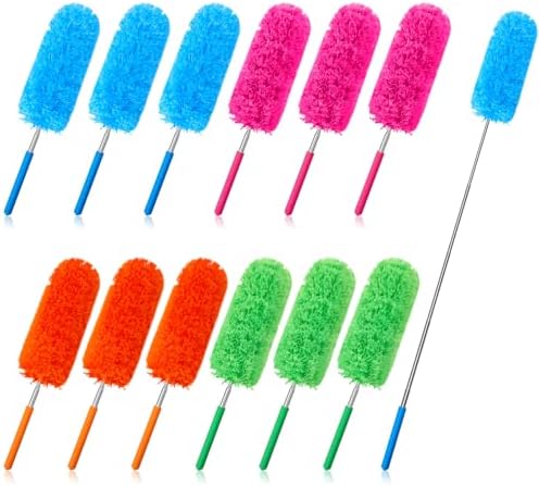 Tanlade 12 Pcs Microfiber Feather Dusters by Tanlade
