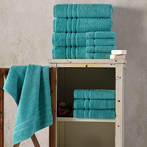 Hawmam Linen Towel Set, Turkish Cotton, 6 Pack - Image 6