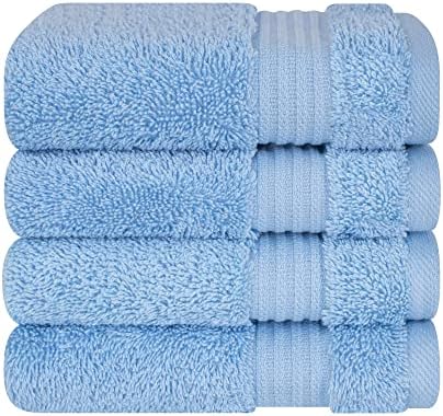Cotton Paradise 100% Cotton Turkish Towel Set, Soft Absorbent Quick Dry by UNITEDHOMETEXTILE