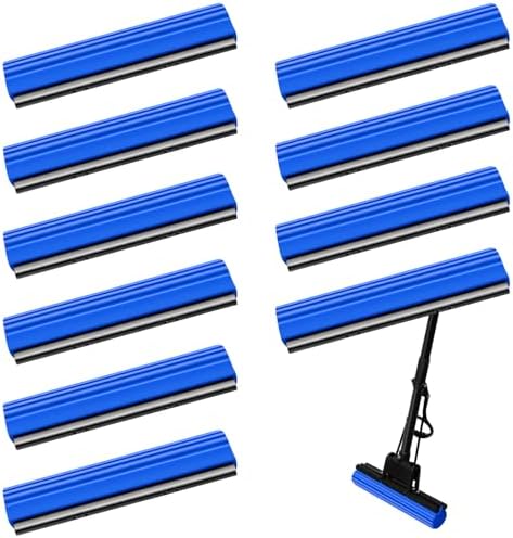 Willinglong 10 Pcs Roller Mop Refill Bulk Absorbent PVA Sponge Mop Head by Willinglong
