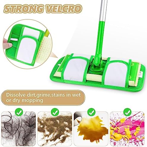 Papclean 3 Pack Reusable Mop Pads Refills Compatible - Image 3