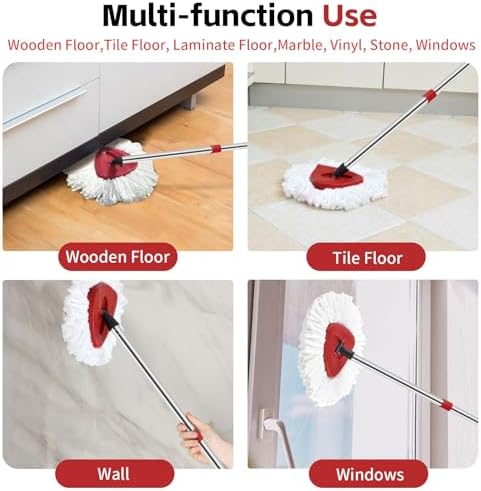 Spin Mop Replacement Head, Base - Image 6