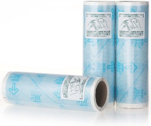 UNIKON 6.3 in Large Lint Roller Refills, 3 Packs, 90 Extra Sticky Sheets by UNIKON
