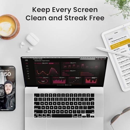 Electronic Wipes Streak-Free Screen Cleaner, TV Screen Cleaner - Image 5