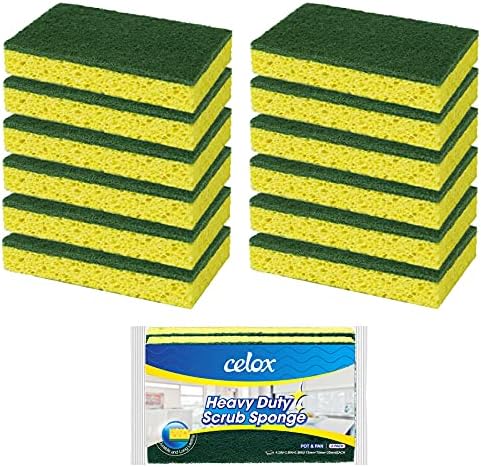 CELOX 12-Pack Dish Sponges Kitchen by CELOX