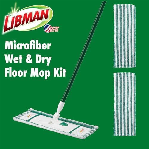 Libman Wet & Dry Microfiber Mop Kit - Image 2