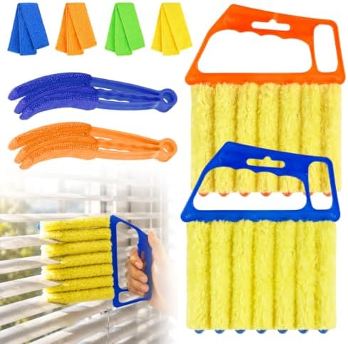 4 Pcs Window Venetian Blind Cleaner Duster Tool by RUGLAMZHIP