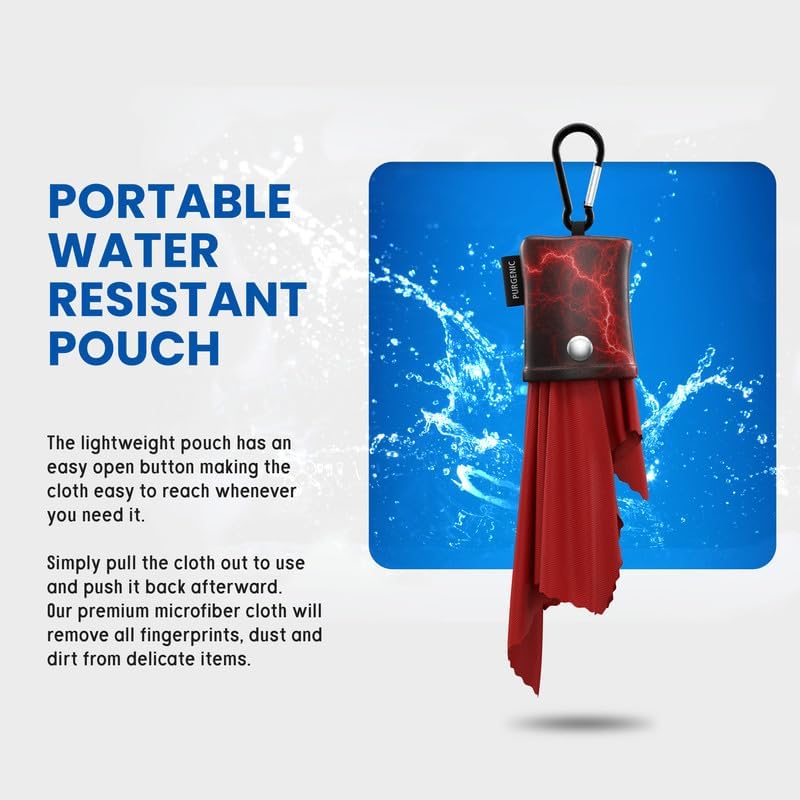 Microfiber Cloth & Glasses Wipes Lens & Glasses Cleaning Cloth - Image 6