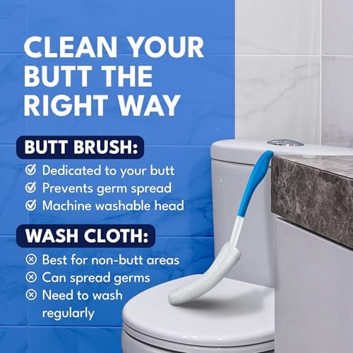 The Butt Brush - Dedicated Shower Brush - Easy Reach - Image 6