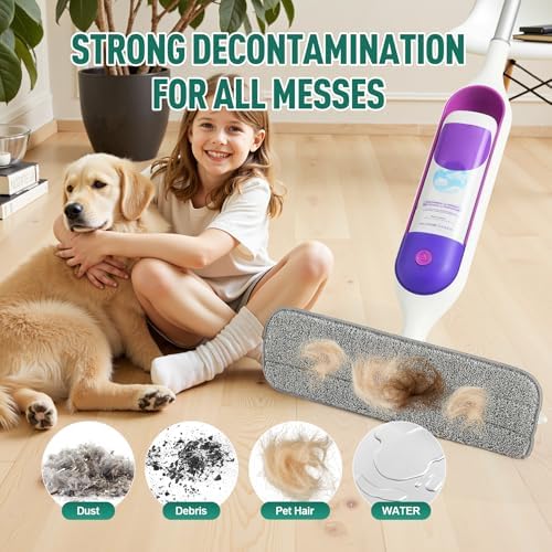 8 Pack Microfiber Spray Mop Replacement Pads - Image 5