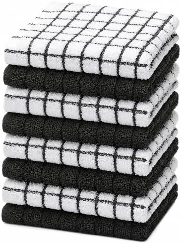 Bumble Dish Cloths, 100% Cotton Kitchen Towels by BumbleTowels