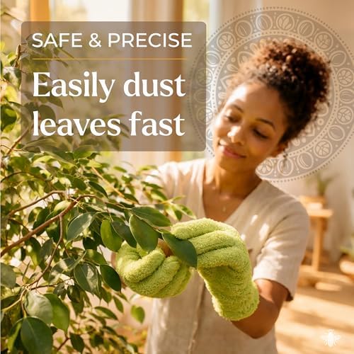 BLESS YOUR SOIL Microfiber Dusting Gloves - Image 3