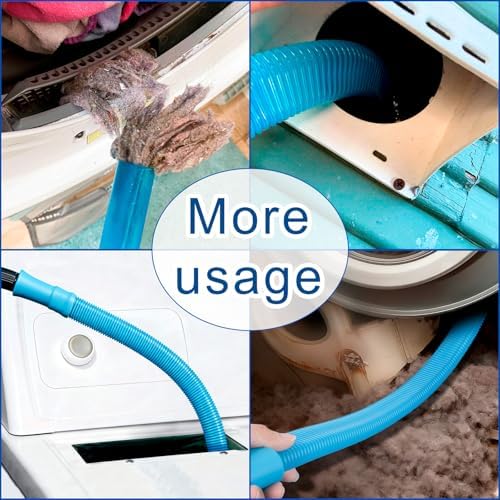 Dryer Vent Cleaner Kit, Vacuum Hose & Brush - Image 4