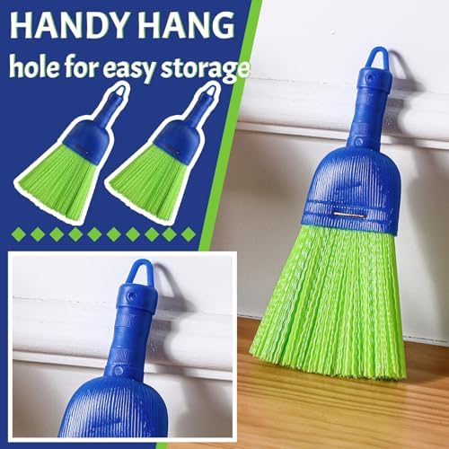 Domensi 1 Pcs Whisk Broom Poly Fiber Hand Brush - Image 3