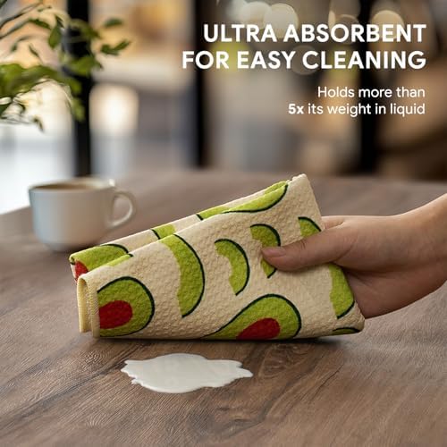 RECYCO Waffle Kitchen Towel Set of 2 - Image 4