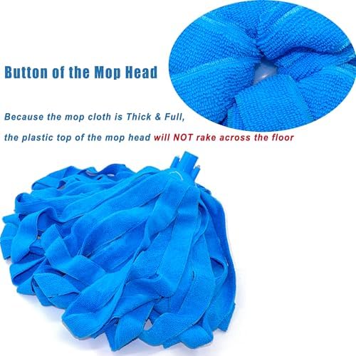 EaseYourDay Microfiber String Mop Head Refill, Fits 3/4" Screw-On Thread-1 - Image 6