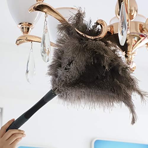 Midoneat Ostrich Feather Duster, Big and Soft and Fluffy Microfiber Duster - Image 3