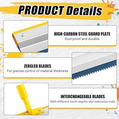 2 Pack 22" Notched Squeegee for Epoxy - Image 3