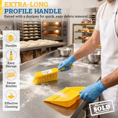 KLEEN HANDLER 13.75" Counter Brush, Handheld Cleaning Brush, 6 Pack - Image 3