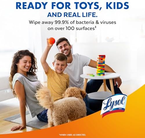 Lysol Disinfecting Wipes, Lemon + Mango + Linen, 80 ct. - Image 6