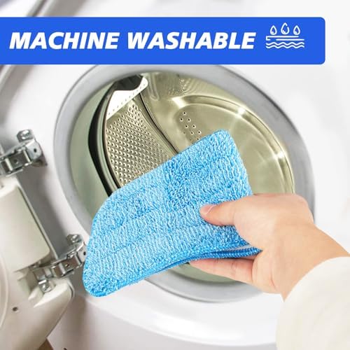 17.5" Professional Microfiber Floor Cleaning Mop, Flat Mop - Image 3